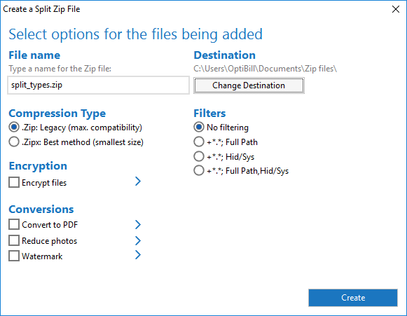 Common Zip File Formats