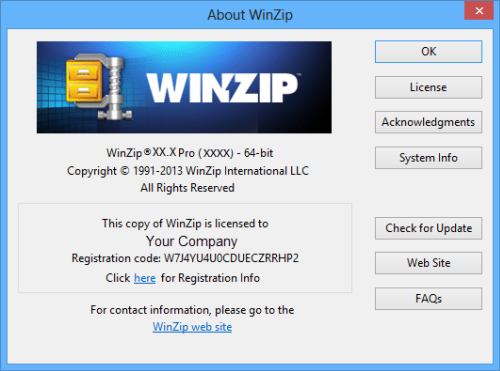 Registration Key For Winzip Driver Updater
