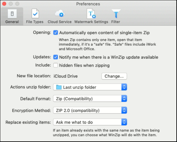 Free download winzip rar for mac